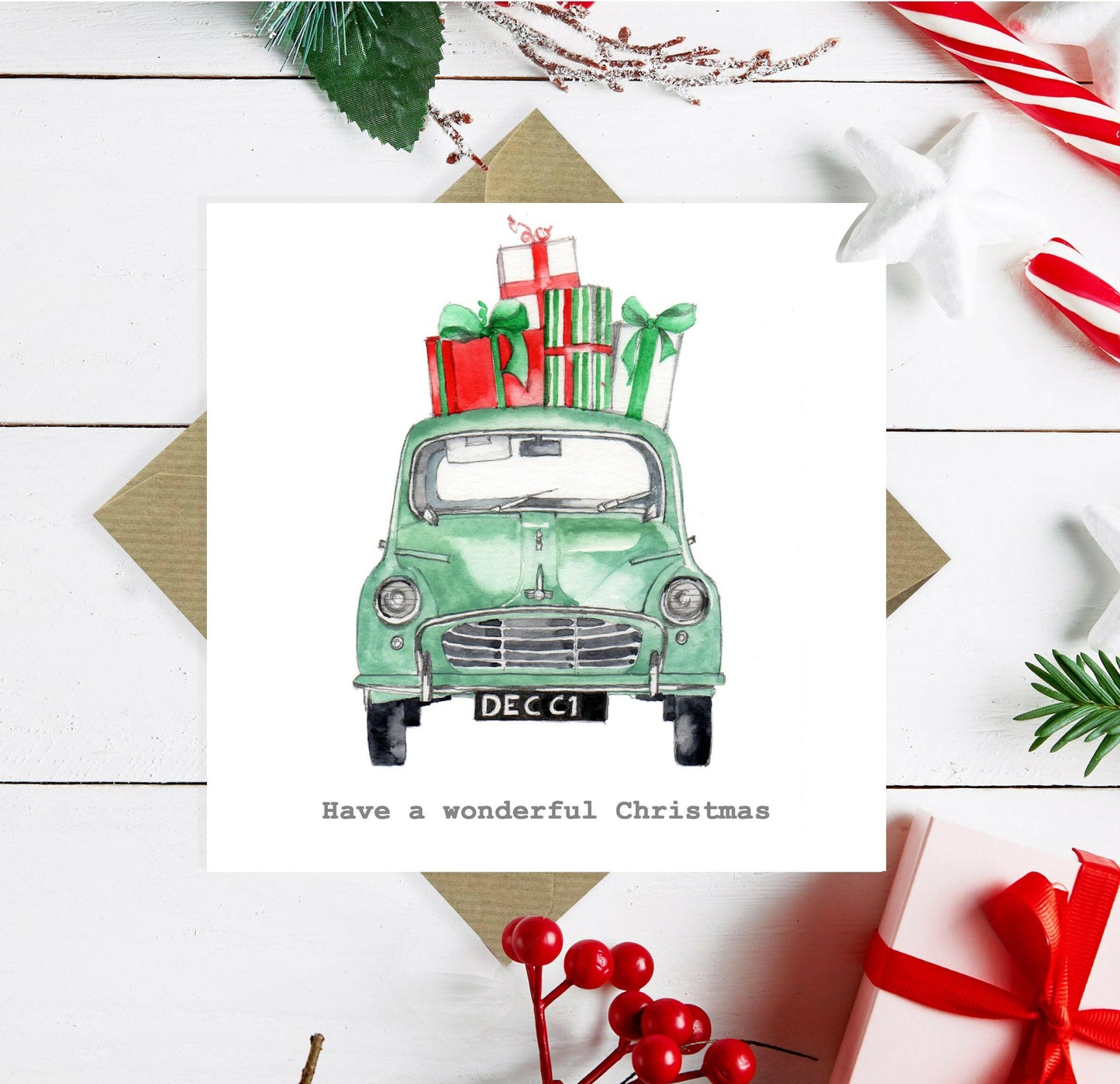 Unique Christmas Cards – Festive Cards - Xmas Cards - Crumble and Core