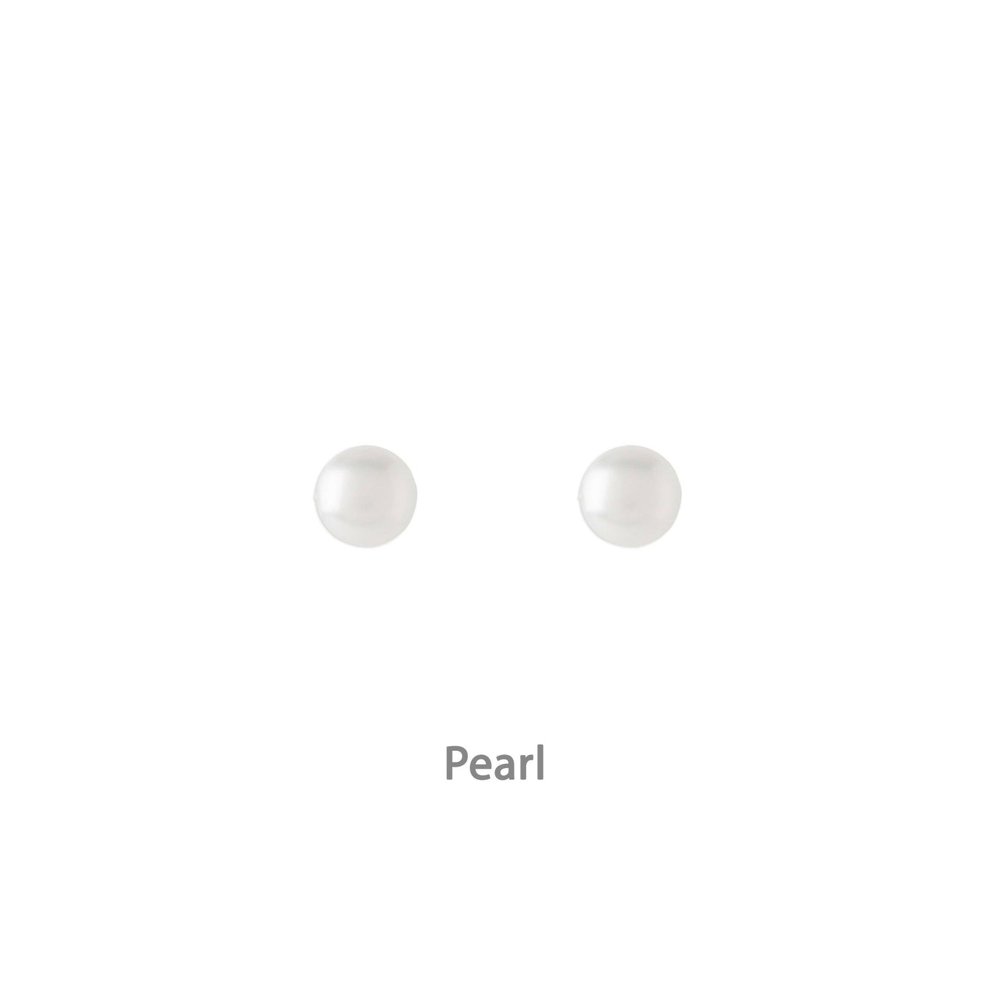 Sterling Silver Pearl Stud Earrings on Birthday Cupcake Card - Ideal Gift for Celebrations - Crumble and Core