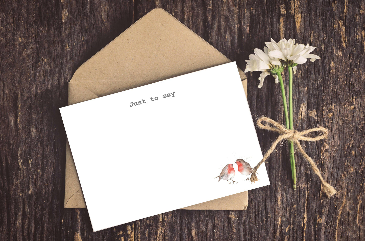 Christmas Snowman Thank You Note Cards - Crumble and Core