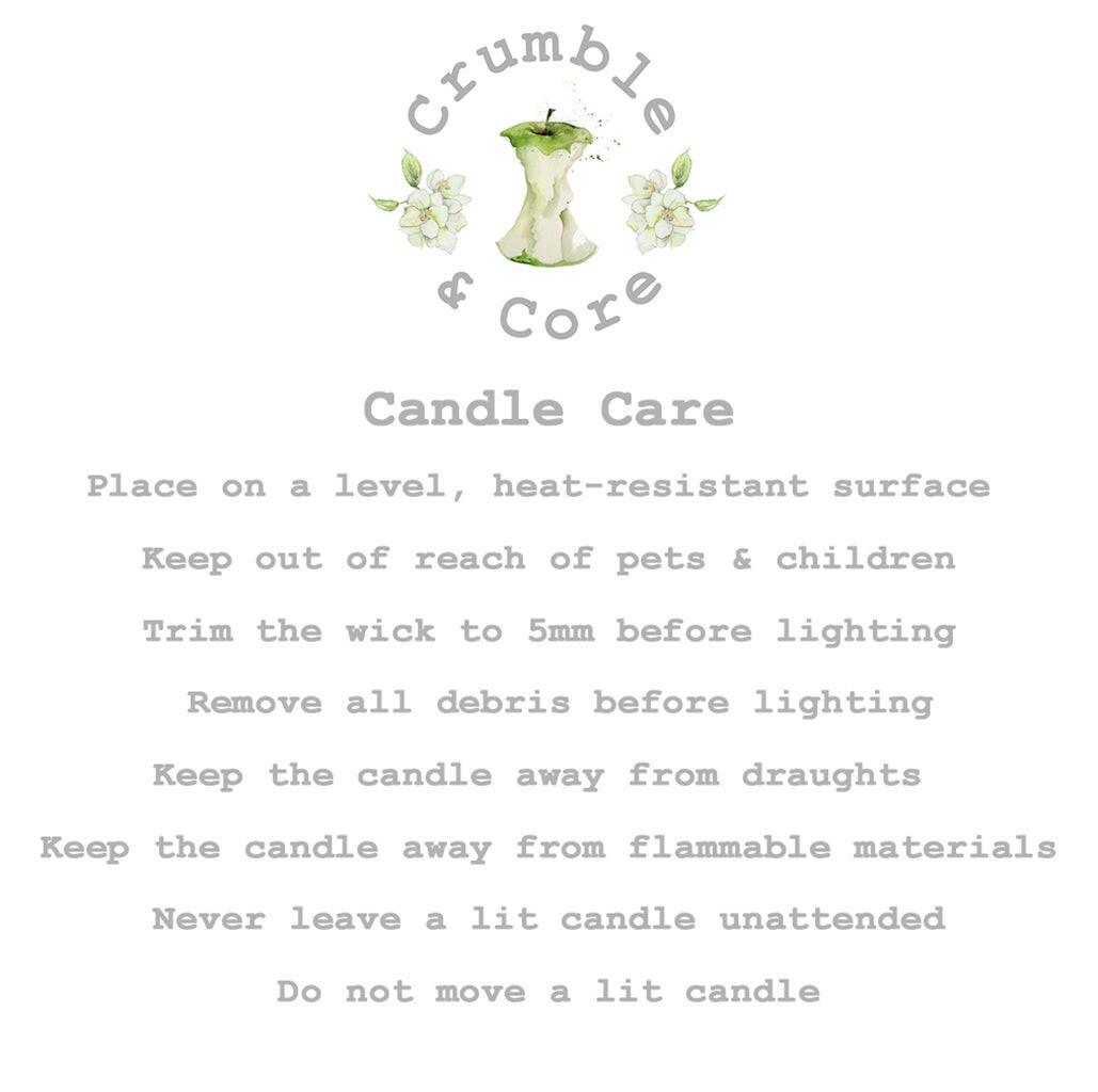 21st Birthday Gift Set Candle and Greeting Card for Milestone Birthdays - Crumble and Core