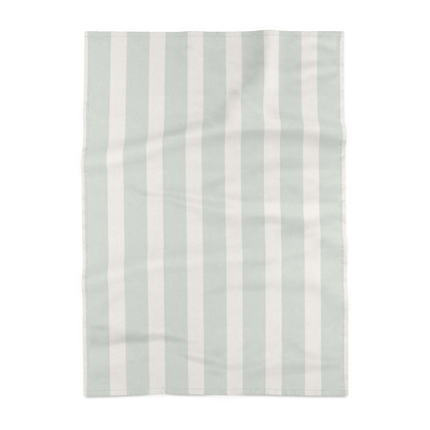 Tea Towel - Soft Green Sage Stripe