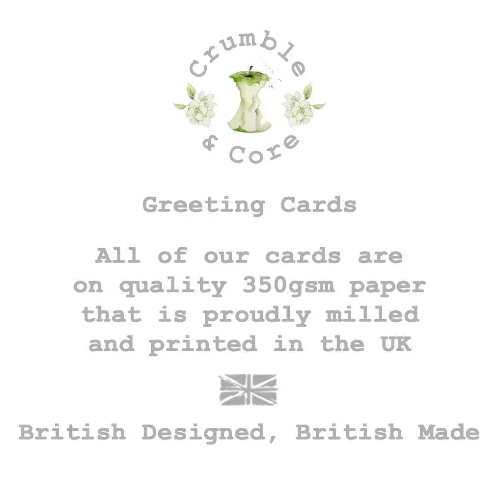 Christmas Pendant Necklace Card - Crumble and Core