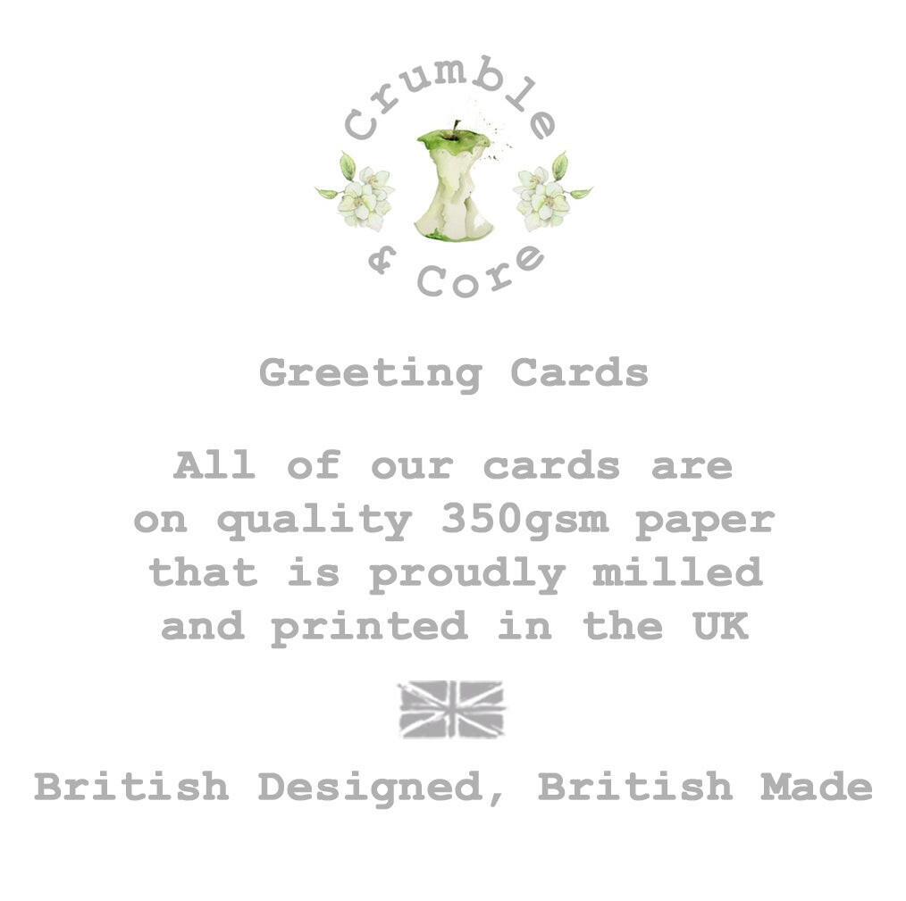 Happy couple Card - Crumble and Core