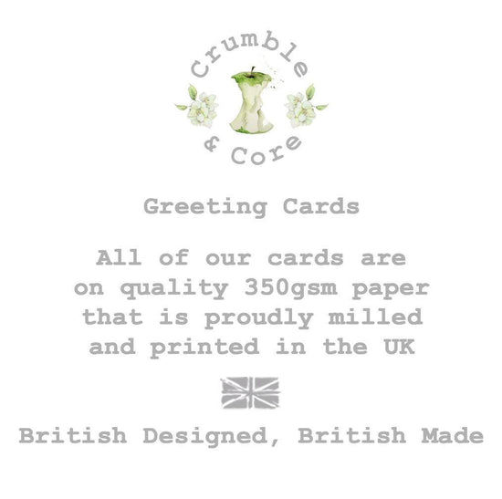 Happy couple Card - Crumble and Core