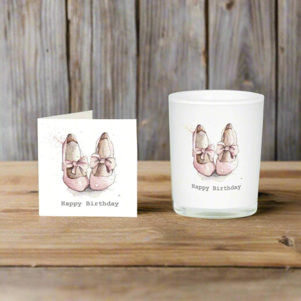 Boxed Candle Card - Perfect Gift for Her - Birthday Celebration - Crumble and Core