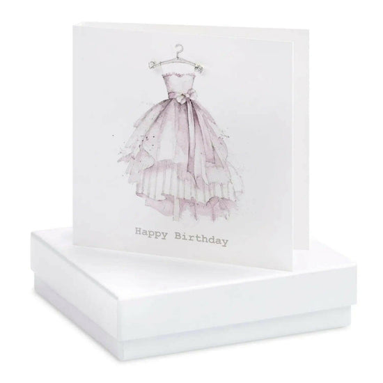 Sterling Silver Stud Earrings in Gift Box - Elegant Birthday Gift for Her - Crumble and Core