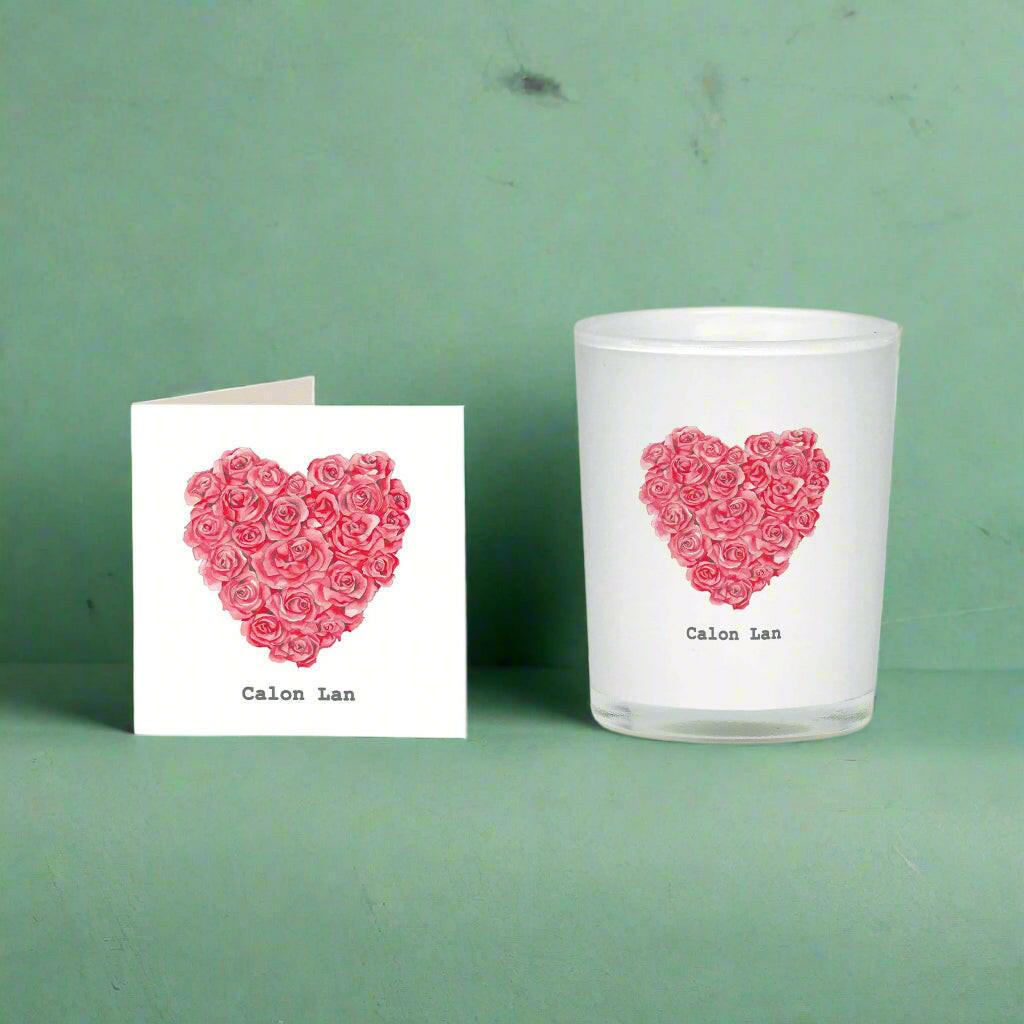 Calon Lan Welsh Candle Card Set - Gift Boxed for Any Occasion - Crumble and Core