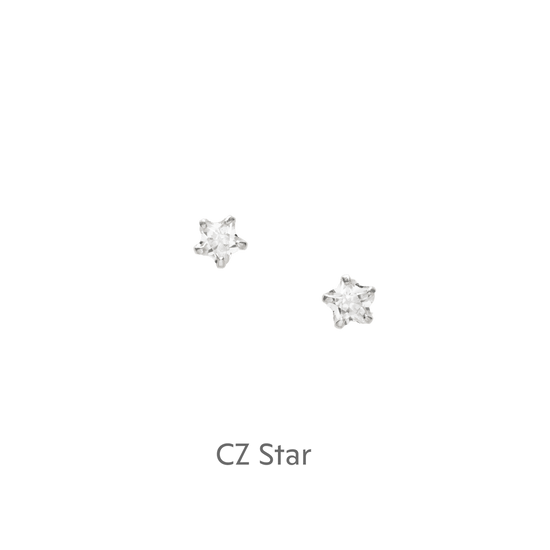 Stunning Sterling Silver Stud Earrings in a Gift Box - Christmas Crackers Card Design - Boxed Christmas Card and Gift - Crumble and Core
