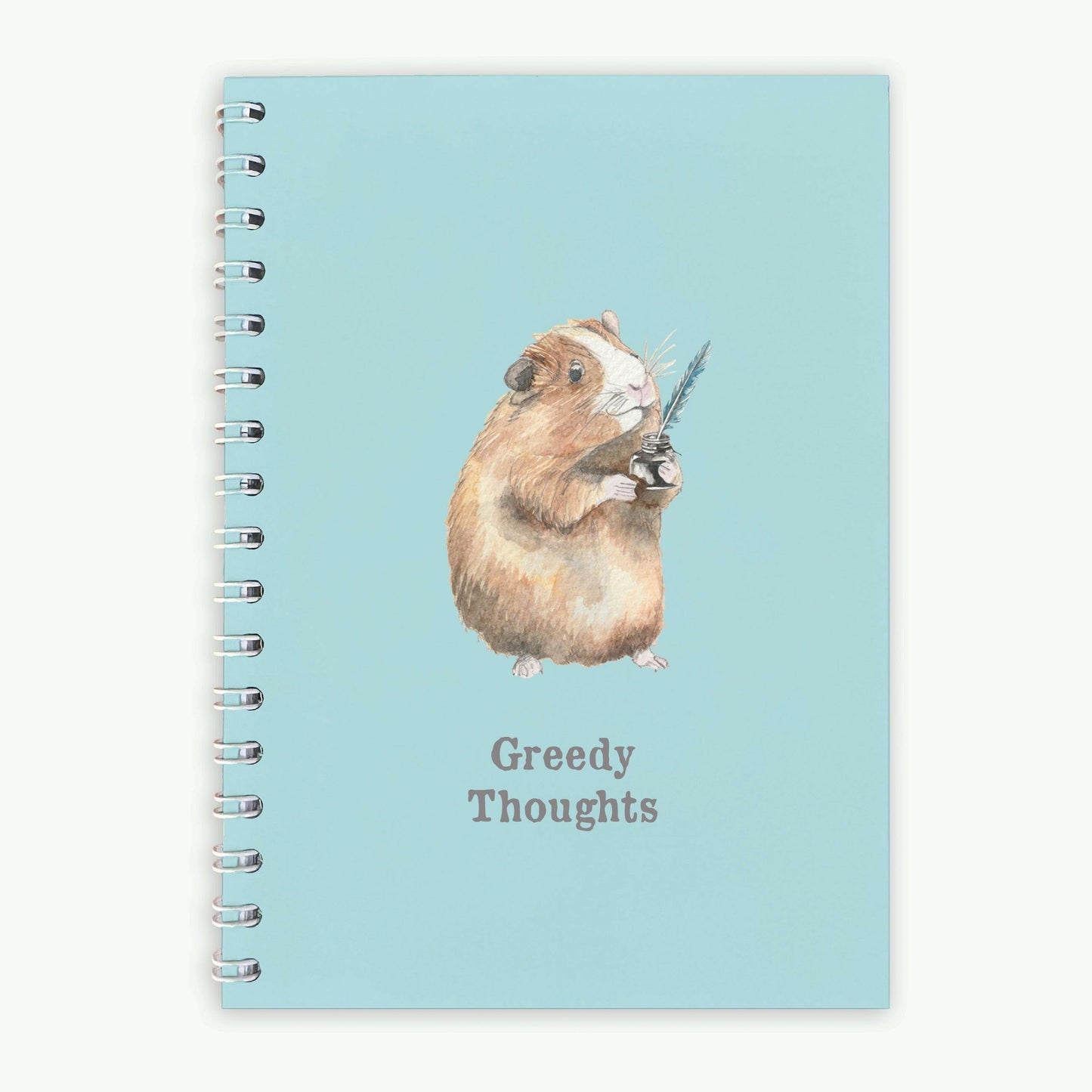Wire Bound Notebook - Guinea Pig Notebooks & Notepads Crumble and Core A6  
