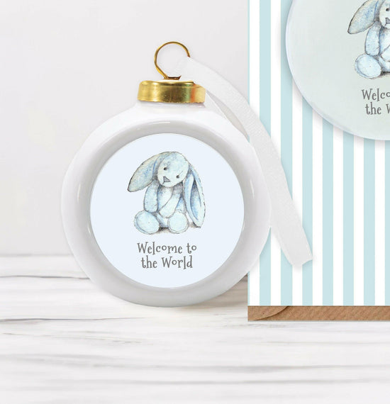Hanging Decoration - Nursery - Newborn Keepsake - Baby Boy - Crumble and Core