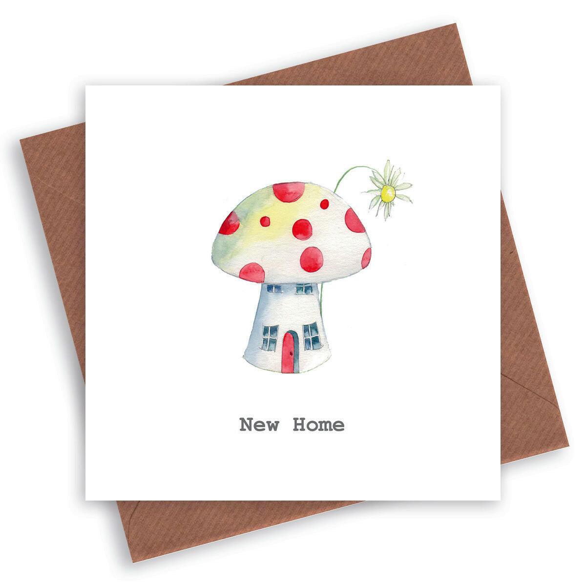 Toadstool New Home Card - Crumble and Core