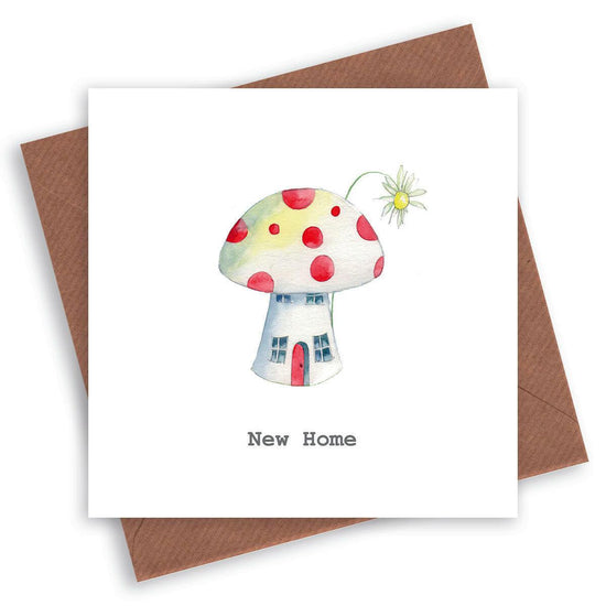Toadstool New Home Card - Crumble and Core