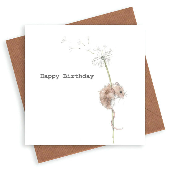 Mils Mouse Birthday Card - Crumble and Core