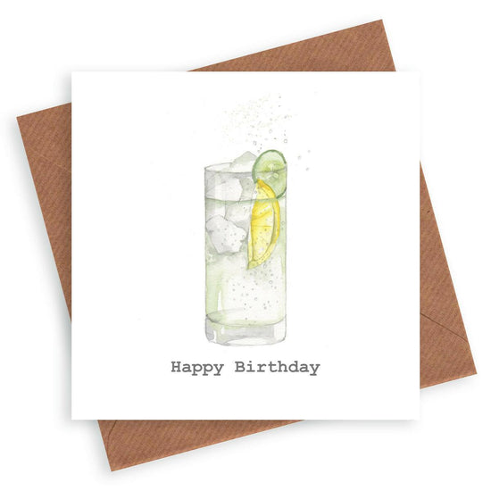 G&T Birthday Card - Crumble and Core
