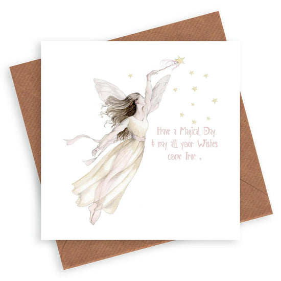 Sweet Fairy Birthday Card for Girls - Perfect for Magical Celebrations - Crumble and Core