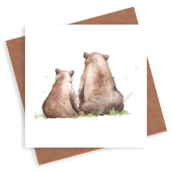 Baby Love Bears Card - Crumble and Core