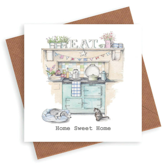Home Sweet Home Aga Card - Crumble and Core