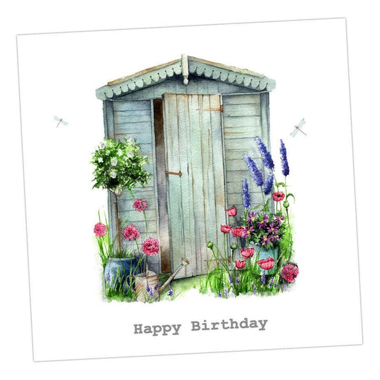 Green Shed Card - Crumble and Core