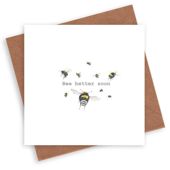 Bee Better Soon Card - Crumble and Core