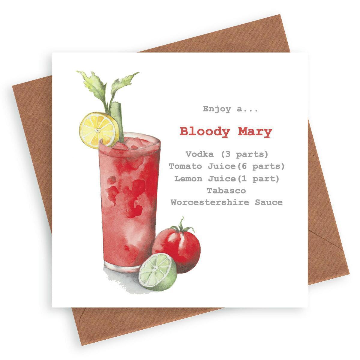 Pornstar Martini Card - Crumble and Core