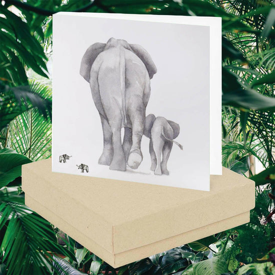 Sterling Silver Elephant Stud Earrings - Thoughtful Gift for Animal Lovers - Crumble and Core