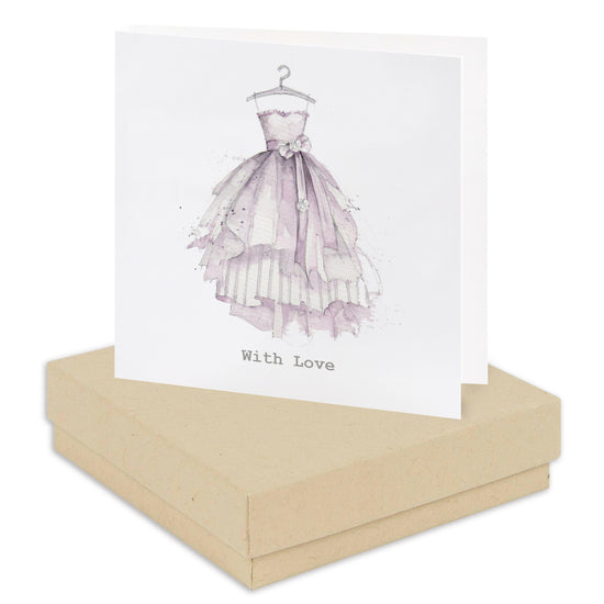 Sterling Silver Stud Earrings with Gift Boxed Card - Perfect for Gifting - Crumble and Core