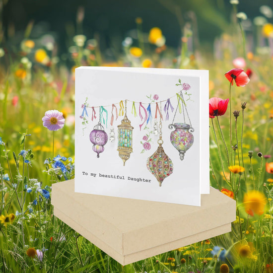 Sterling Silver Drop Stud Earrings in Boxed Gift Set - Perfect for a Beautiful Daughter - Crumble and Core