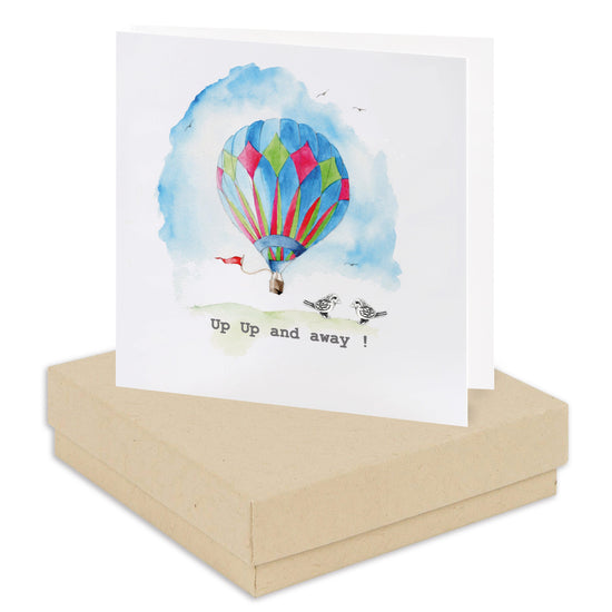 Sterling Silver Bird Stud Earrings with Good Luck Card - Thoughtful Leaving Gift - Crumble and Core
