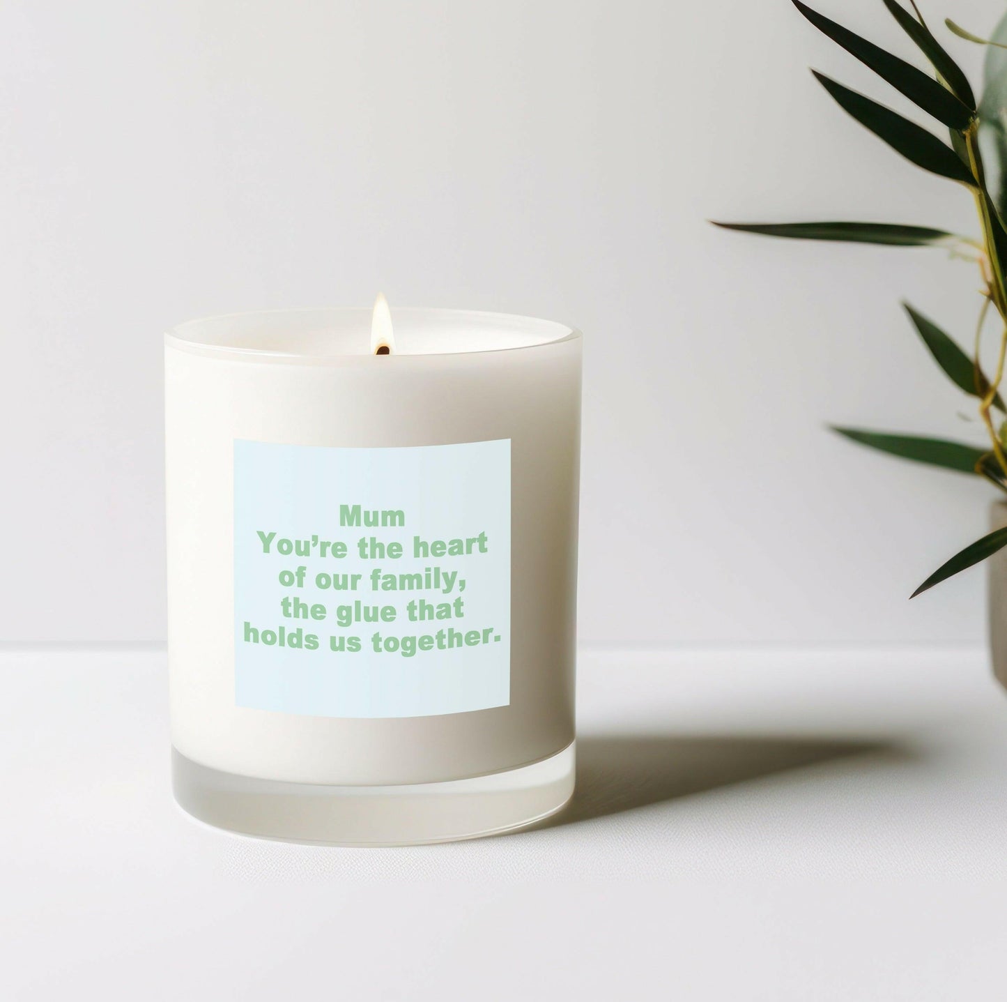 Scented Aromatherapy Candle - Sentimental Gift - Vegan Candle - Crumble and Core