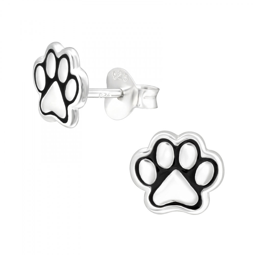 Tarjeta Pendiente Plata Pawsome Dogs
