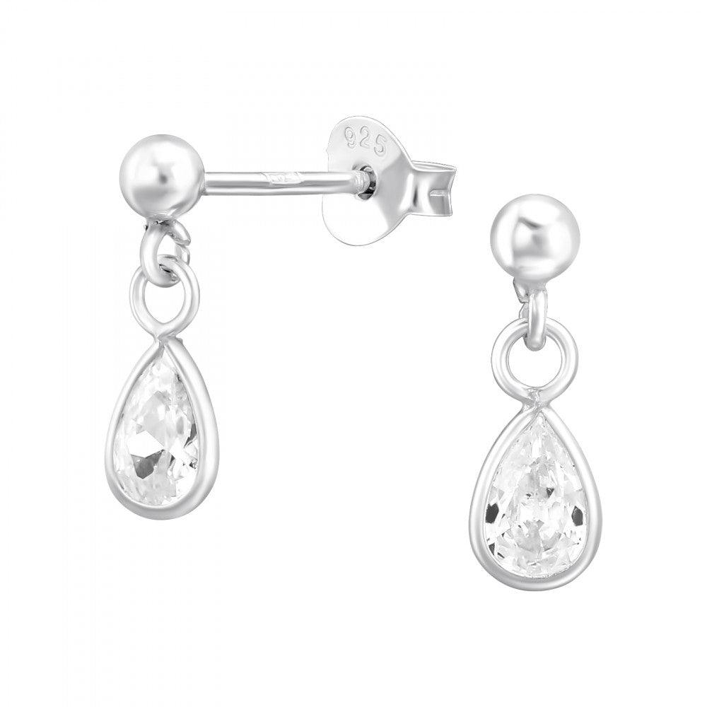 Sterling Silver Pink Bow Shoe Stud Earrings for Daughters - Gift Box Included - Crumble and Core