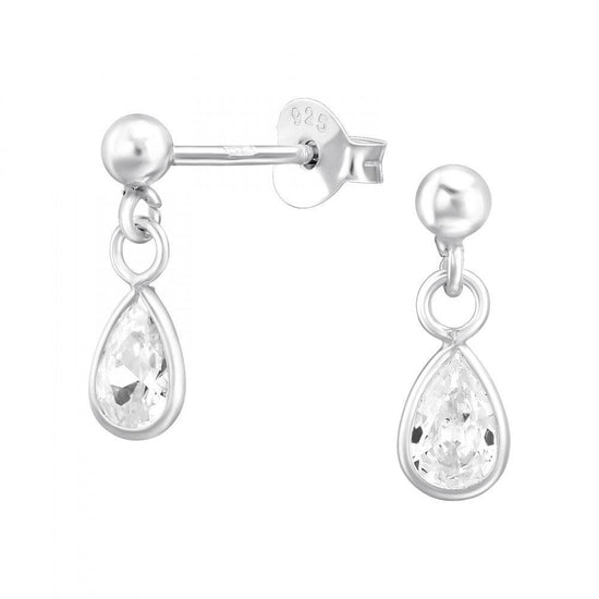 Sterling Silver Pink Bow Shoe Stud Earrings for Daughters - Gift Box Included - Crumble and Core