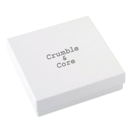 Sterling Silver Stud Earrings with Gift Box - Thoughtful Sister Gift Idea - Crumble and Core