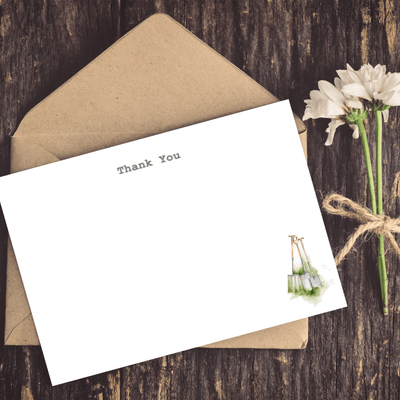 Garden Spades Note Cards - Crumble and Core