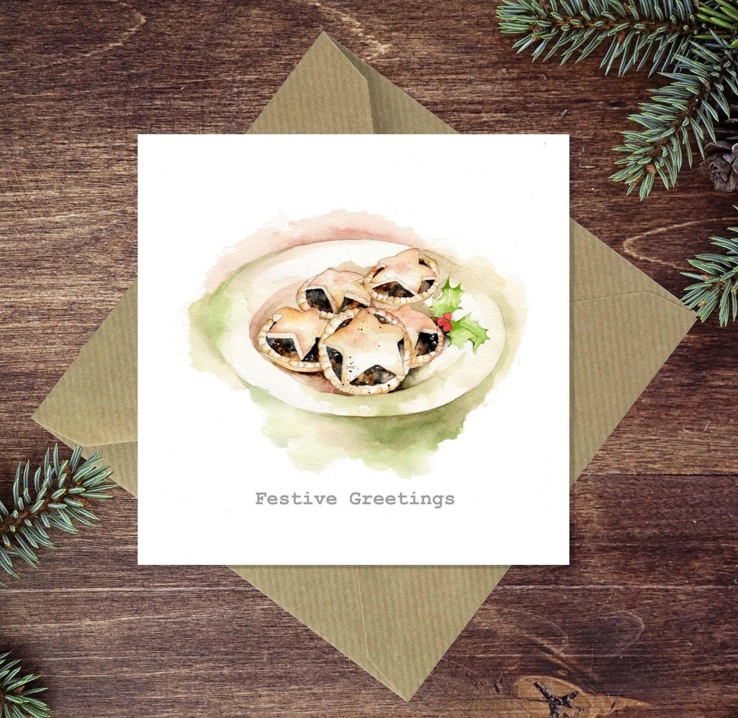 Unique Christmas Cards – Festive Cards - Xmas Cards - Crumble and Core