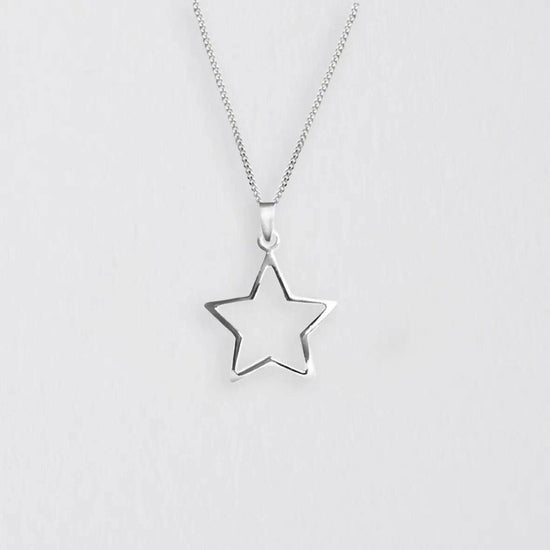 Sterling Silver Pendant Necklace - Gift Set with Box and Christmas Tree Card - Crumble and Core