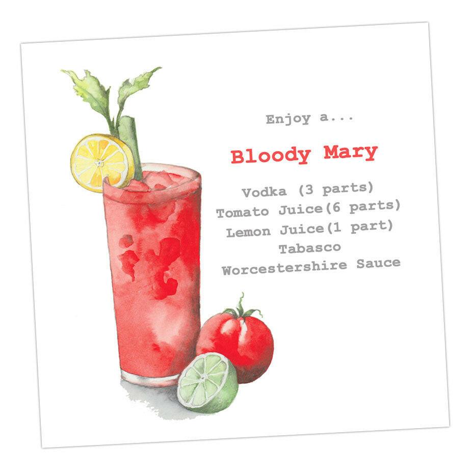 Bloody Mary Card - Crumble and Core
