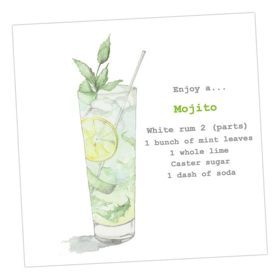 Mojito Card - Crumble and Core